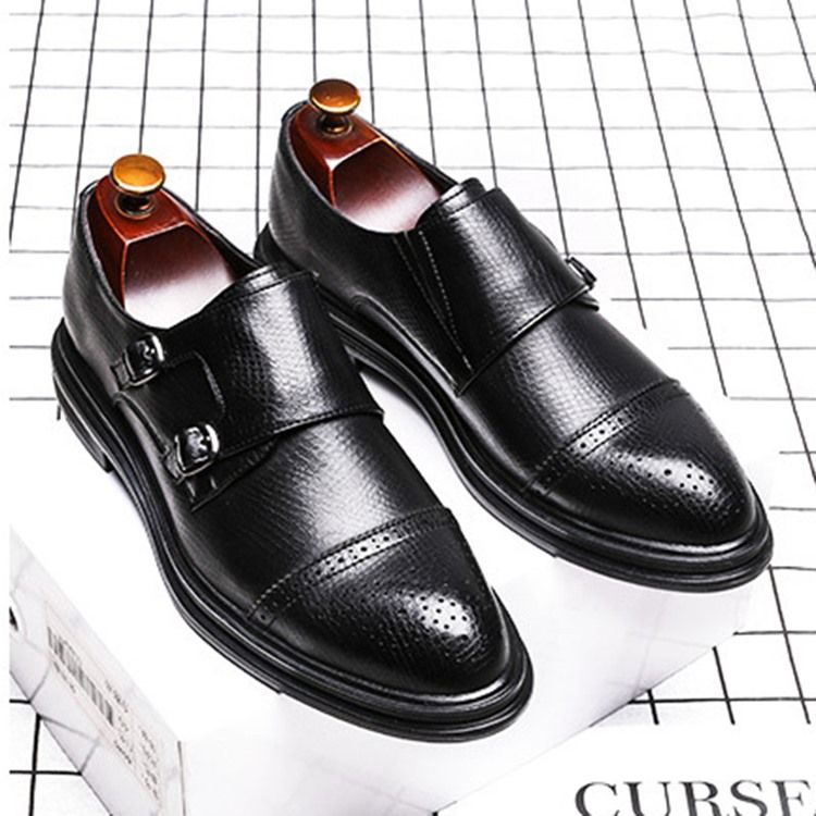 Low-cut Upper Plain Slip-on Herren Business Schuhe