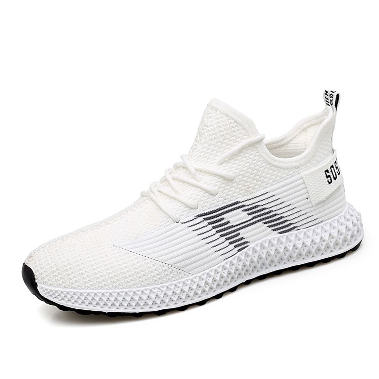 Mesh Letter-schnür-herren-sneaker