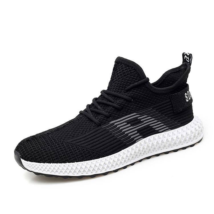 Mesh Letter-schnür-herren-sneaker