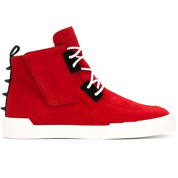 Platform Western Lace-up Round Toe Herren Sneakers