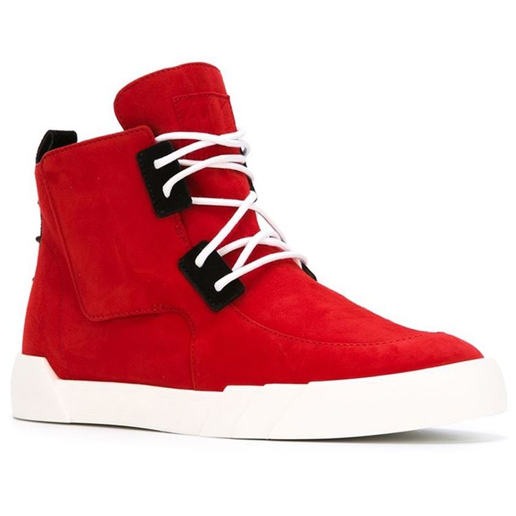 Platform Western Lace-up Round Toe Herren Sneakers