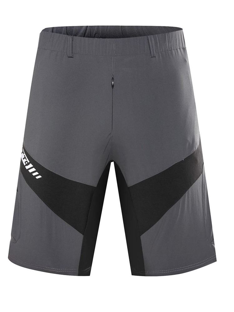 Herren Cargo Shorts Mit Farbblock-print Outdoor Wear Leicht Wear