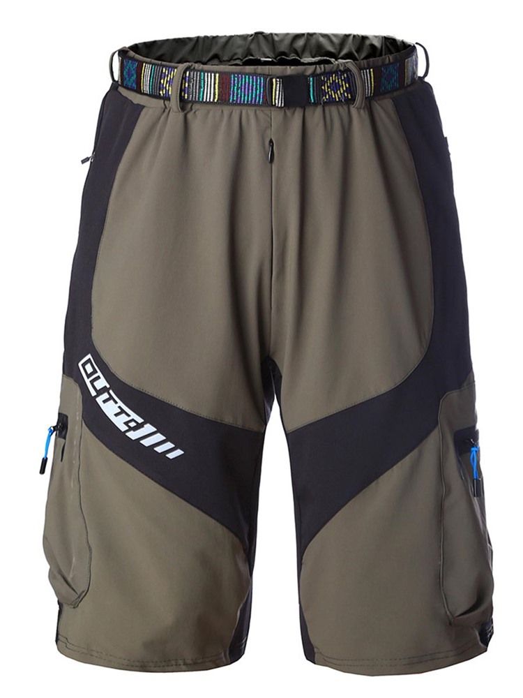 Herren Cargo Shorts Mit Farbblock-print Outdoor Wear Leicht Wear