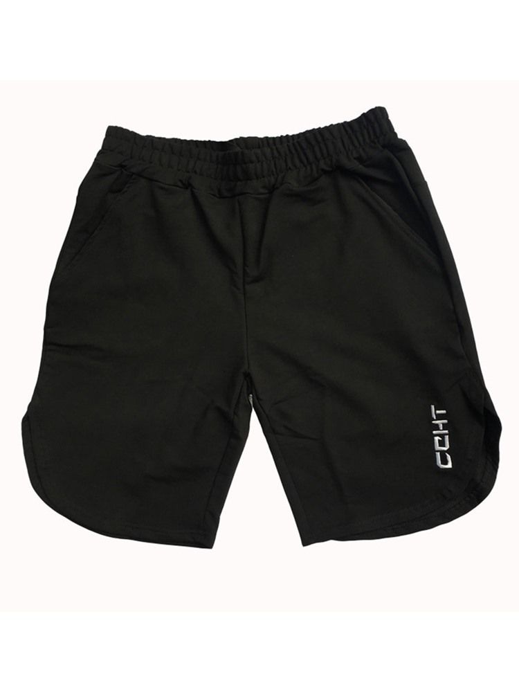 Herren Letter Shorts Sporthose