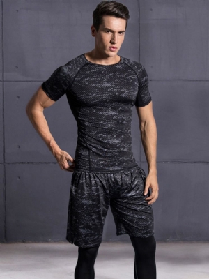 Herren Print Herren Laufsporthose