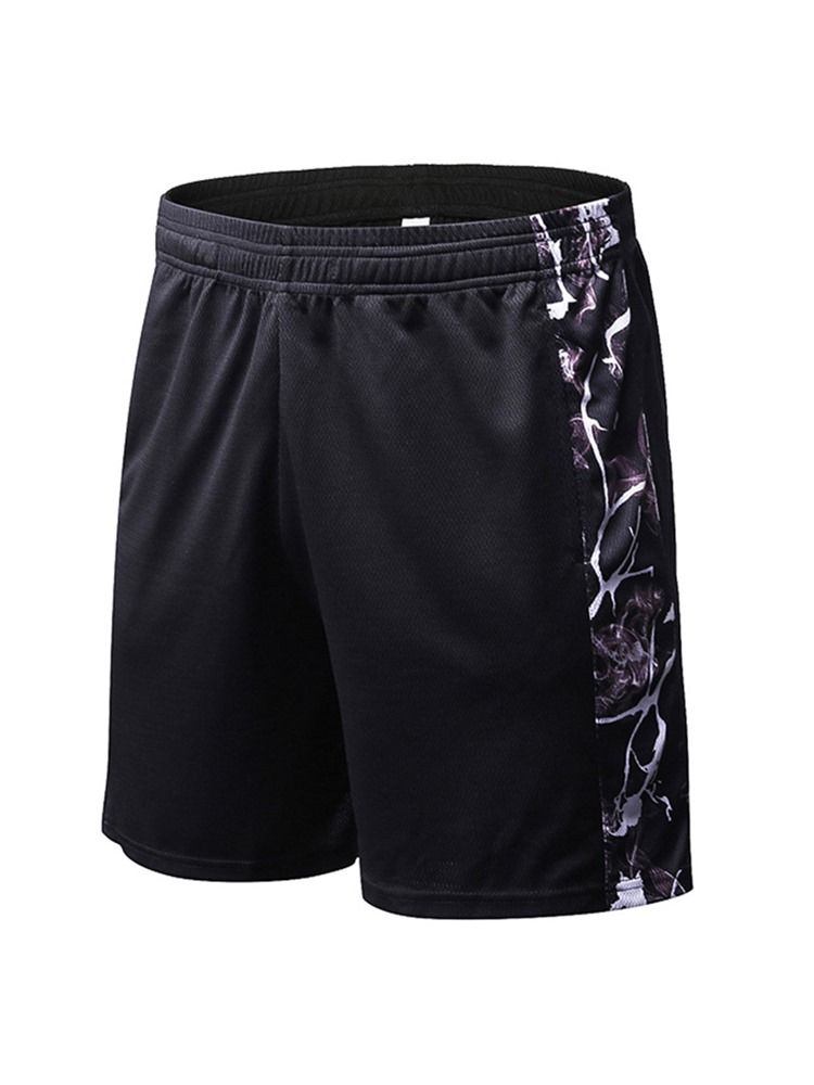 Herren Schnell Trocknende Basketball Shorts Laufen Gym Sporthosen