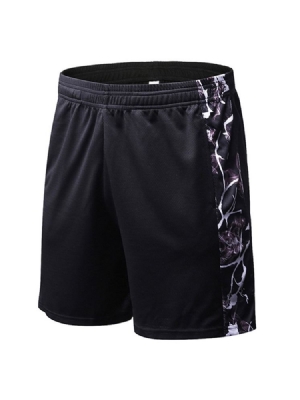 Herren Schnell Trocknende Basketball Shorts Laufen Gym Sporthosen