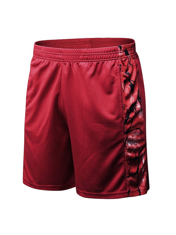 Herren Schnell Trocknende Basketball Shorts Laufen Gym Sporthosen