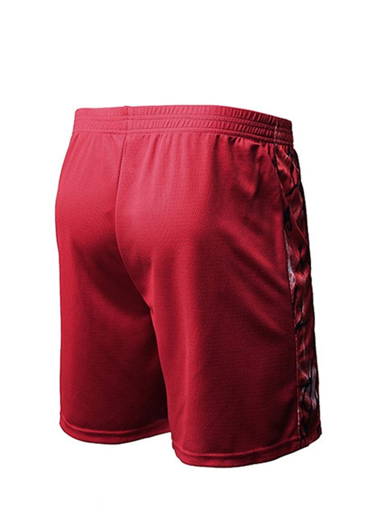 Herren Schnell Trocknende Basketball Shorts Laufen Gym Sporthosen