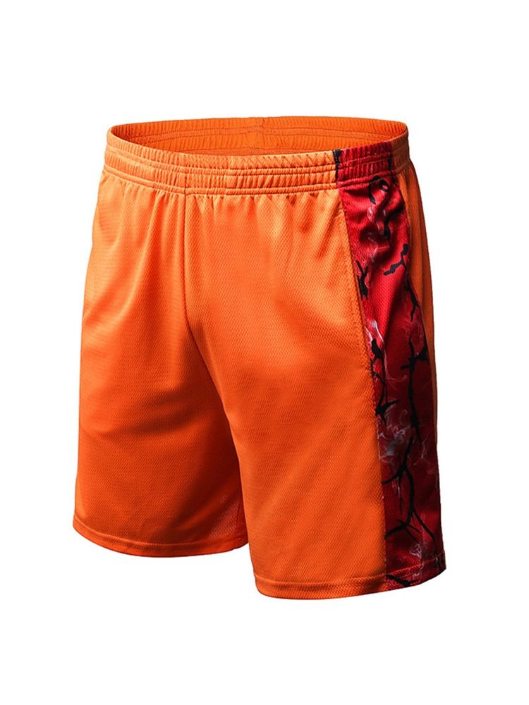 Herren Schnell Trocknende Basketball Shorts Laufen Gym Sporthosen