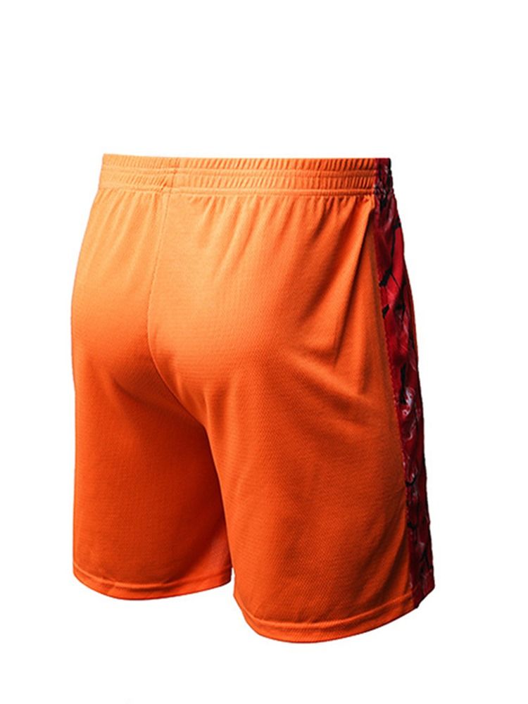 Herren Schnell Trocknende Basketball Shorts Laufen Gym Sporthosen