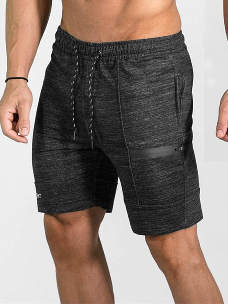 Herren Sportshorts Mit Buchstabendruck Basketballhose