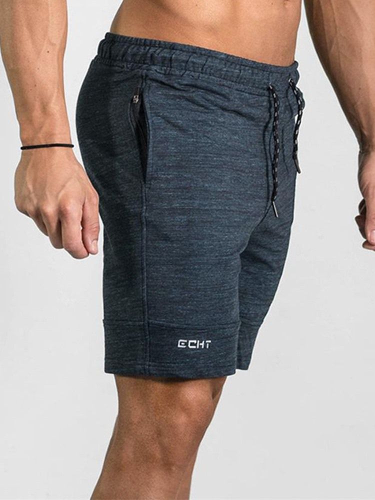 Herren Sportshorts Mit Buchstabendruck Basketballhose