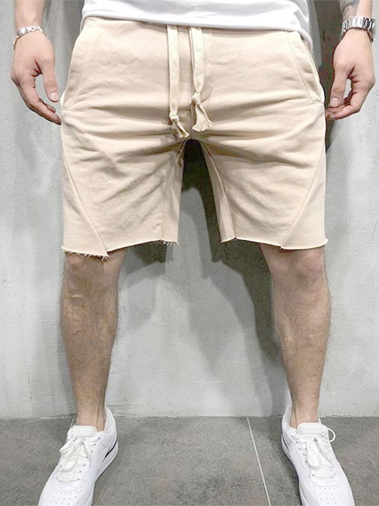 Herrentaschen Solid Casual Sportshorts