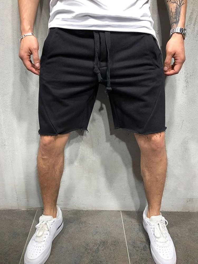 Herrentaschen Solid Casual Sportshorts