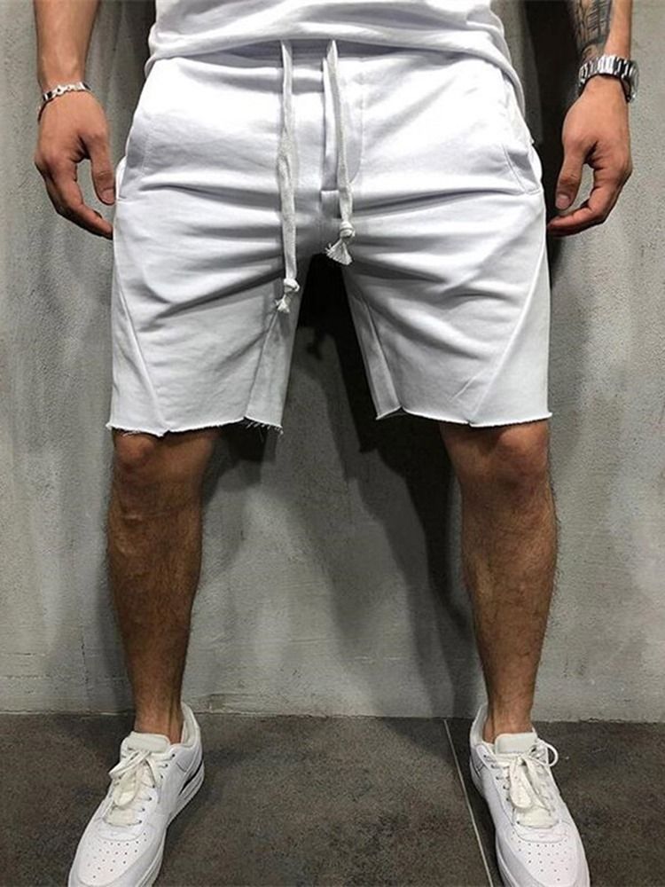 Herrentaschen Solid Casual Sportshorts