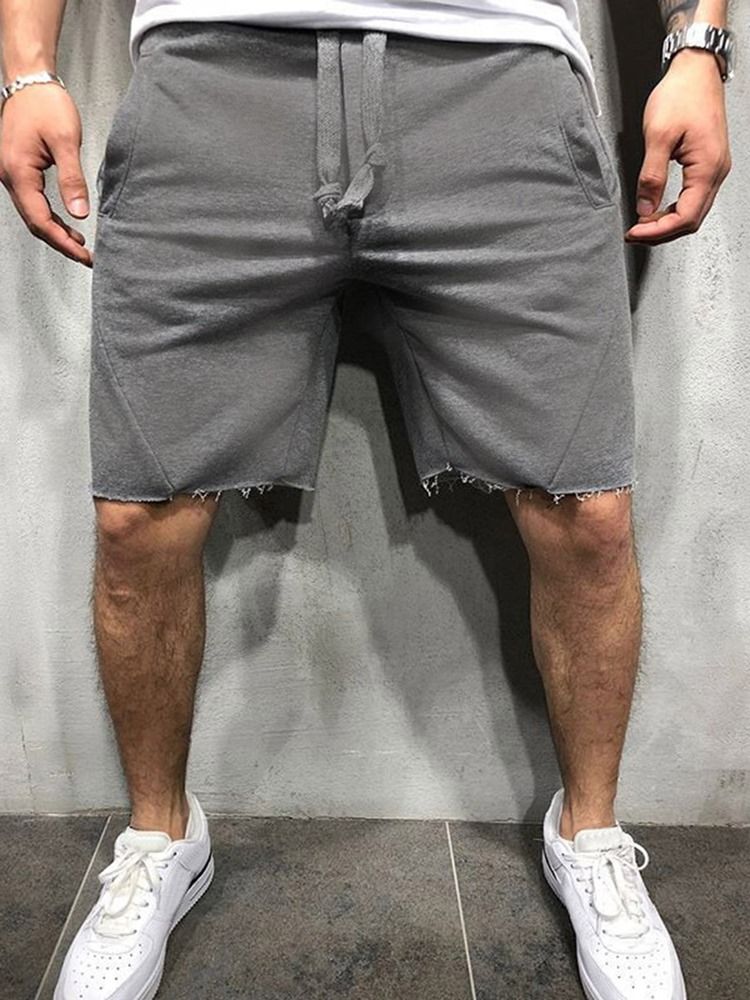 Herrentaschen Solid Casual Sportshorts