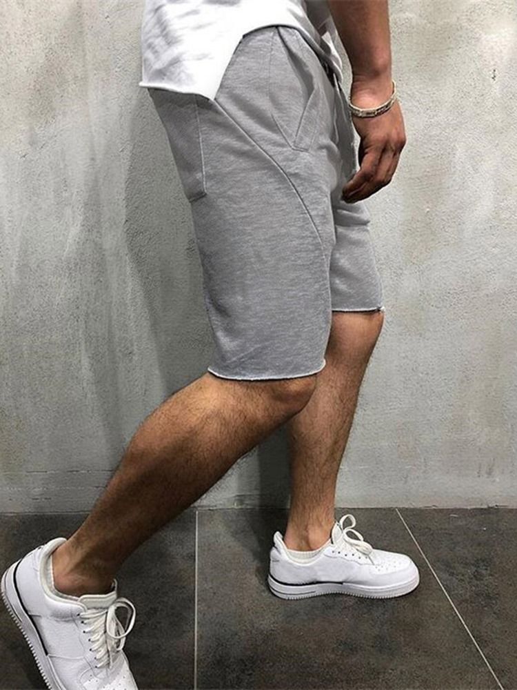 Herrentaschen Solid Casual Sportshorts