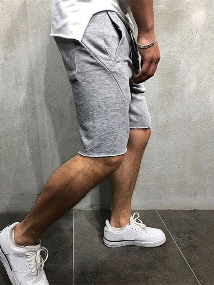 Herrentaschen Solid Casual Sportshorts