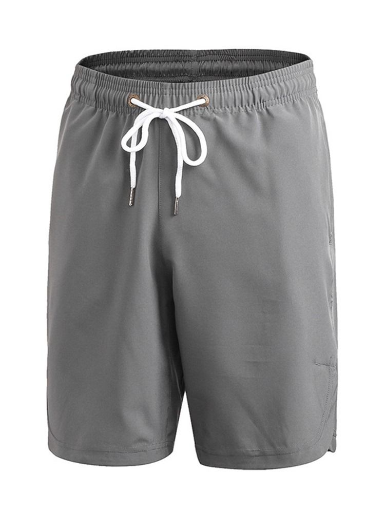 Männer Feste Schnell Trocknende Basketball Shorts Sporthosen