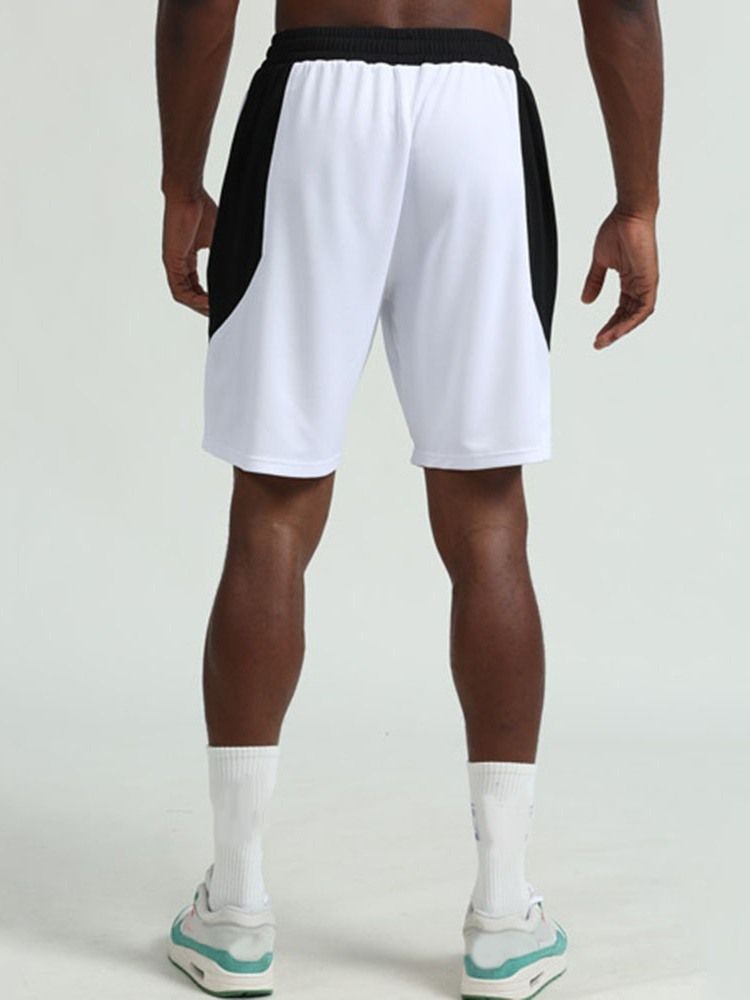 Quick Dry Polyester Color Block Herren Herrenhose