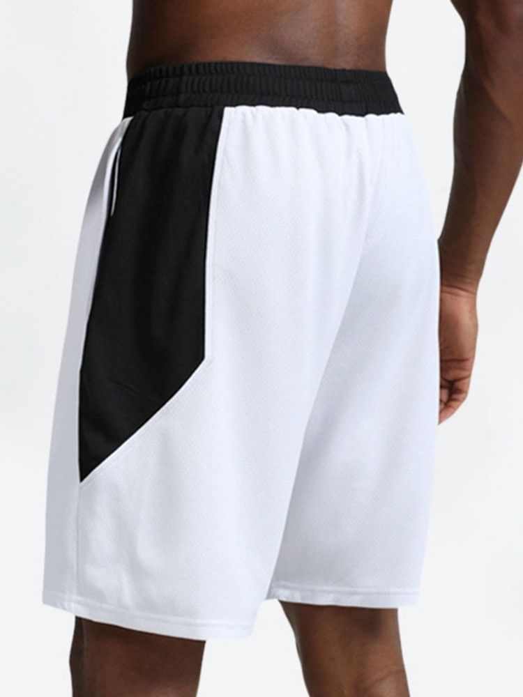 Quick Dry Polyester Color Block Herren Herrenhose