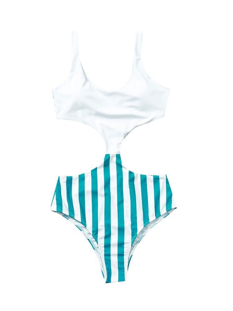 Sexy Stripe Bademode Für Damen