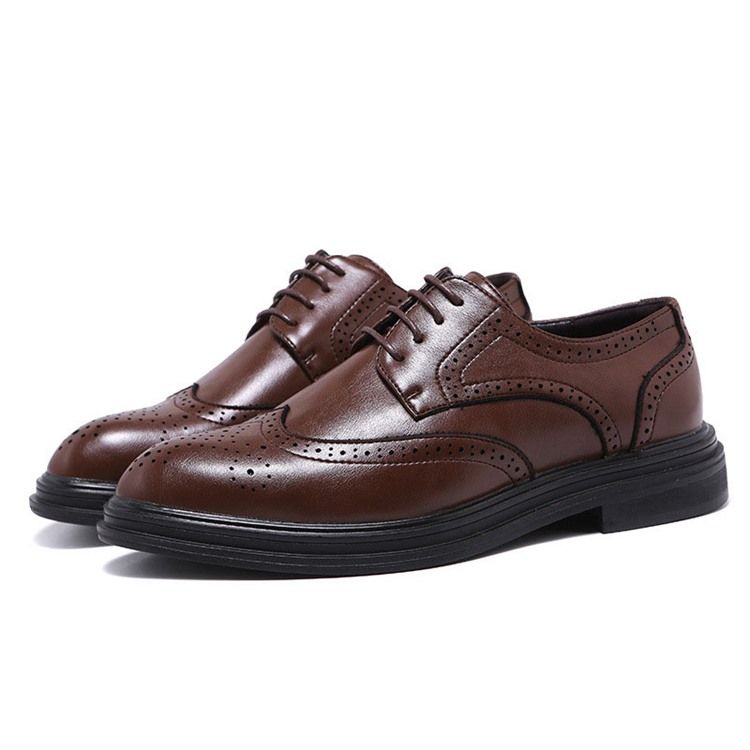 Plain England Low-cut Upper Lace-up Herren Oxfords