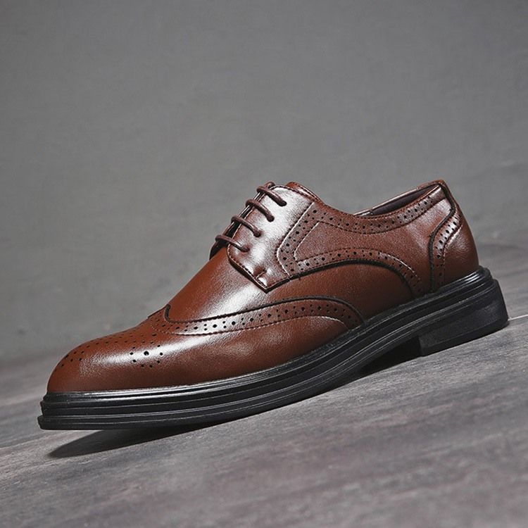 Plain England Low-cut Upper Lace-up Herren Oxfords