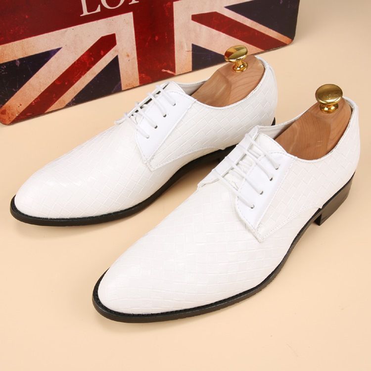 Vintage Grid Herren Oxfords