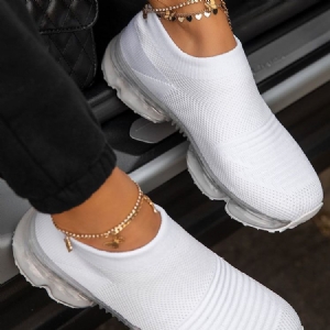 Slipper Mit Runder Zehenpartie Und Tief Ausgeschnittenem Obermaterial Schlichte Damen-sneakers