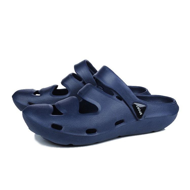 Pvc Camouflage Slip-on Round Toe Herren Sandalen