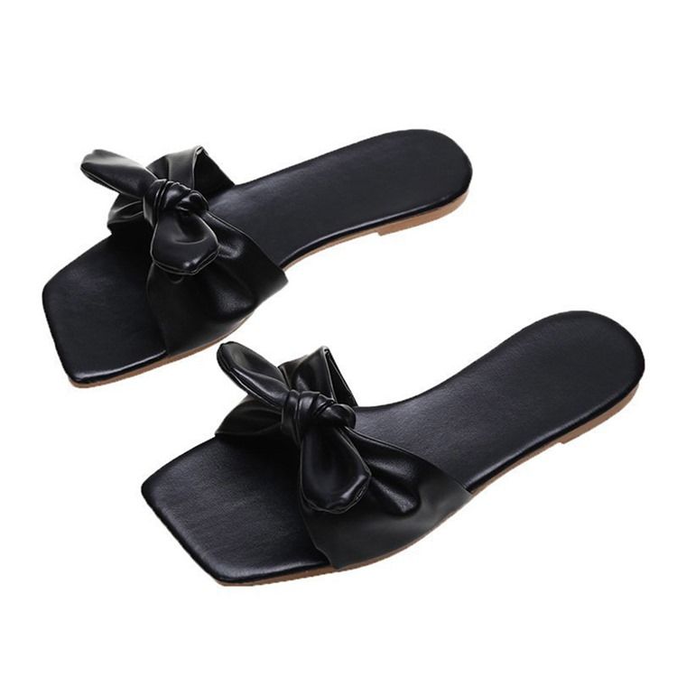 Slipper Flip Flop Flache Damen Hausschuhe