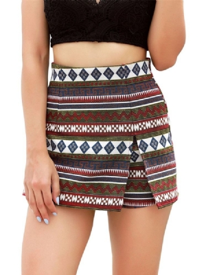 Bohemia Print Damen Shorts