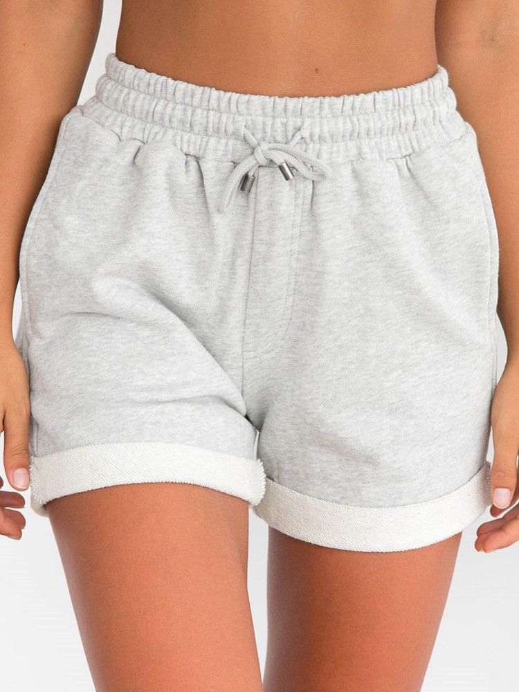 Einfache Damen-sportshorts Zum Schnüren