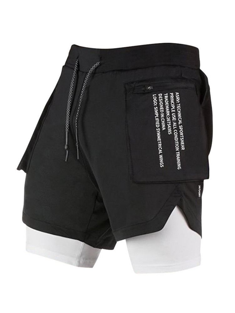 Gerade Sportshorts Für Herren