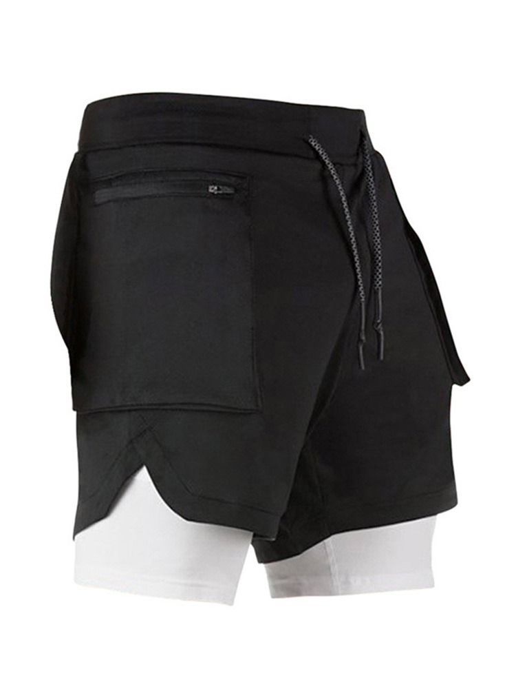 Gerade Sportshorts Für Herren