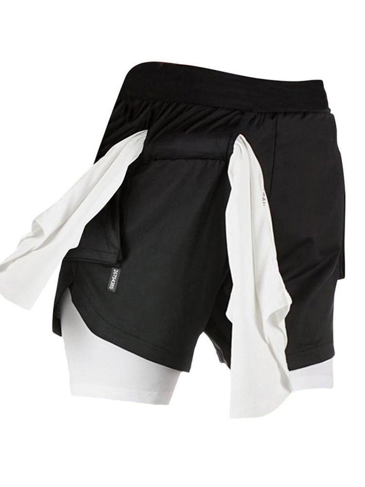 Gerade Sportshorts Für Herren