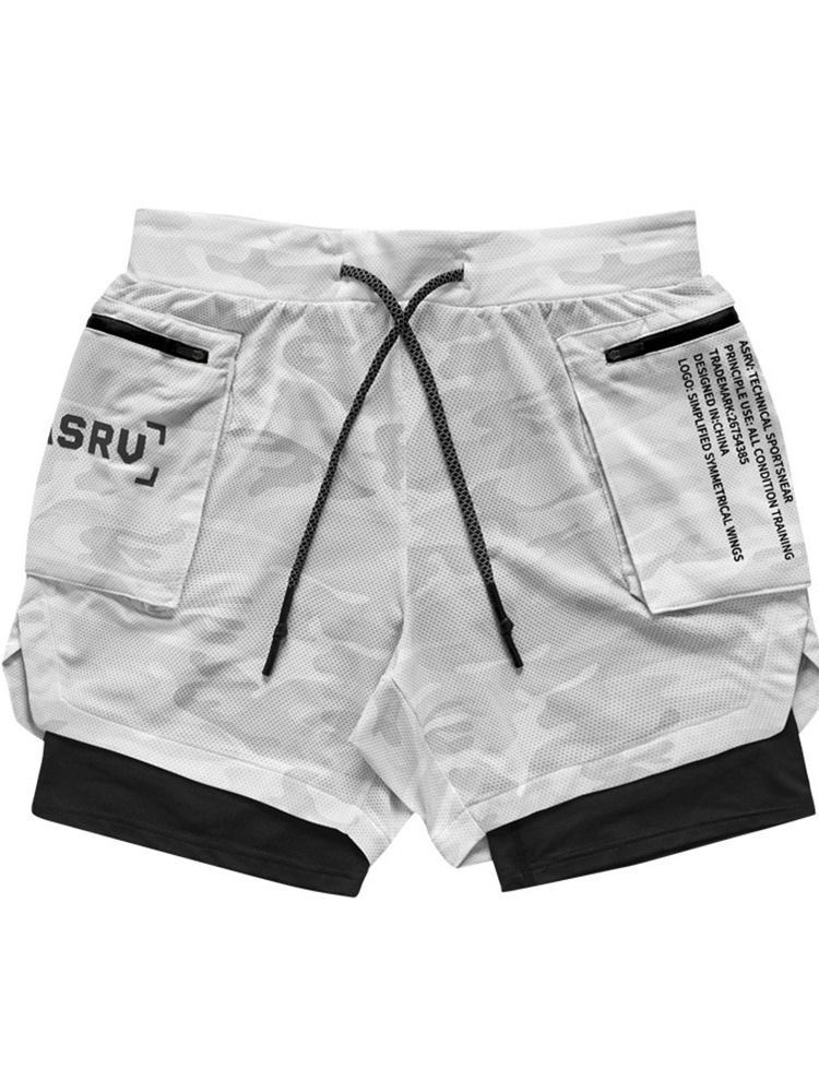 Gerade Sportshorts Für Herren