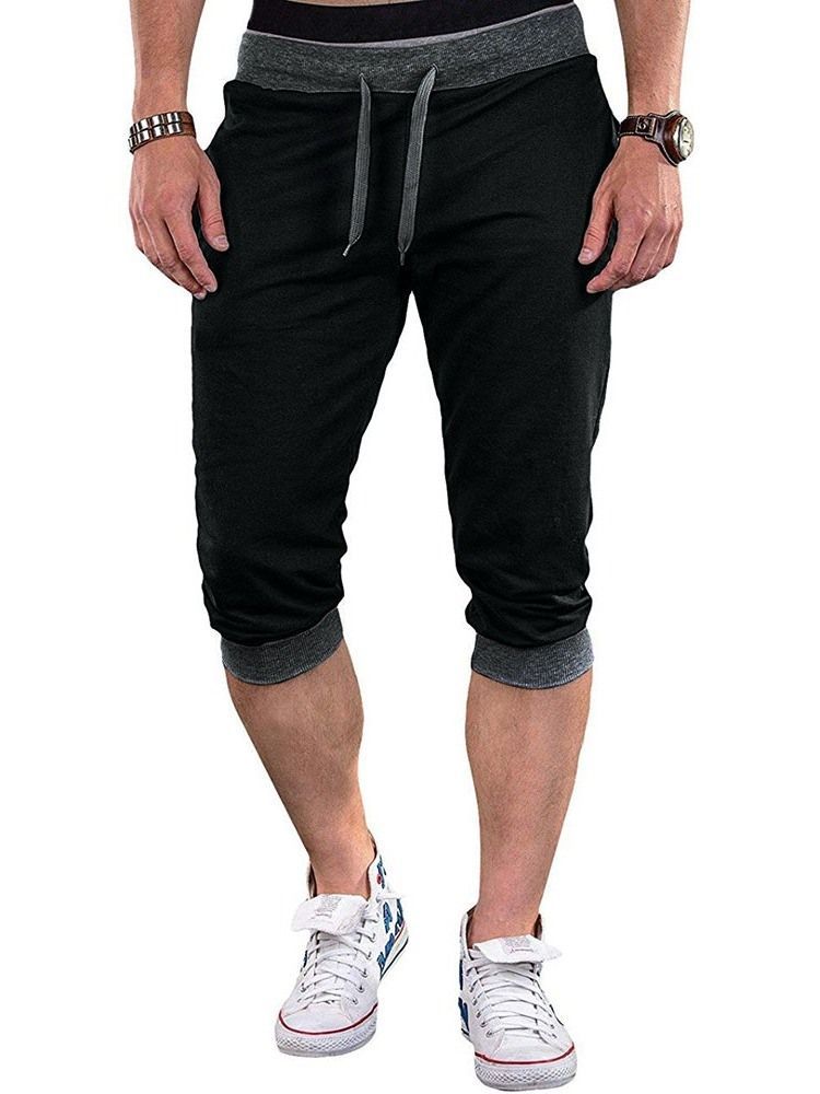 Herren Freizeithose Mit Mittlerer Taille Zum Schnüren