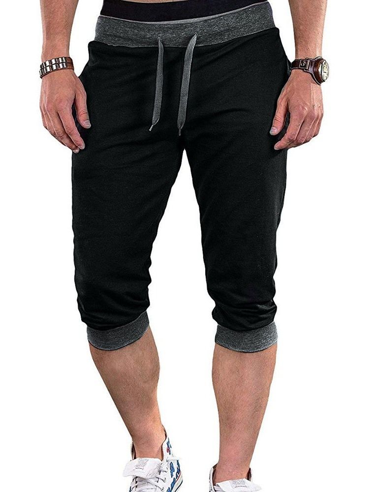 Herren Freizeithose Mit Mittlerer Taille Zum Schnüren