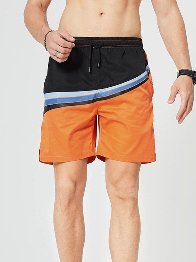 Lässige Herren-shorts Mit Gerader Tasche