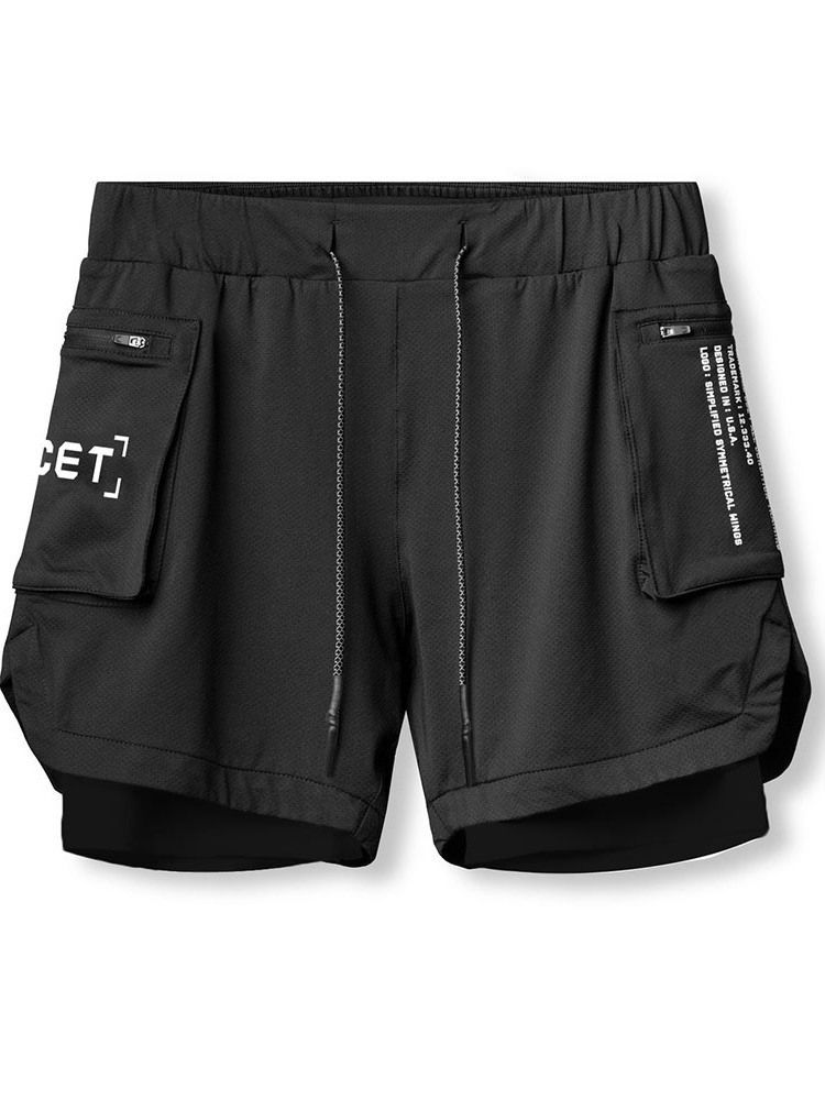 Lose Brieftasche Lässige Herren-shorts Zum Schnüren