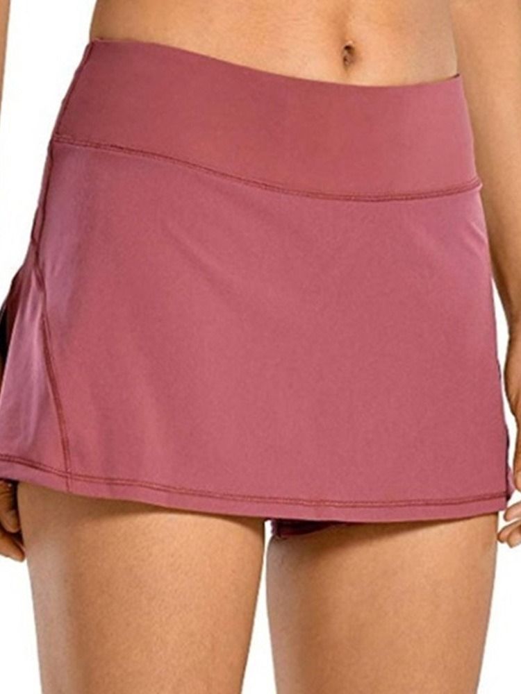 Schlanke Shorts Für Damen Mit Schlichtem Patchwork