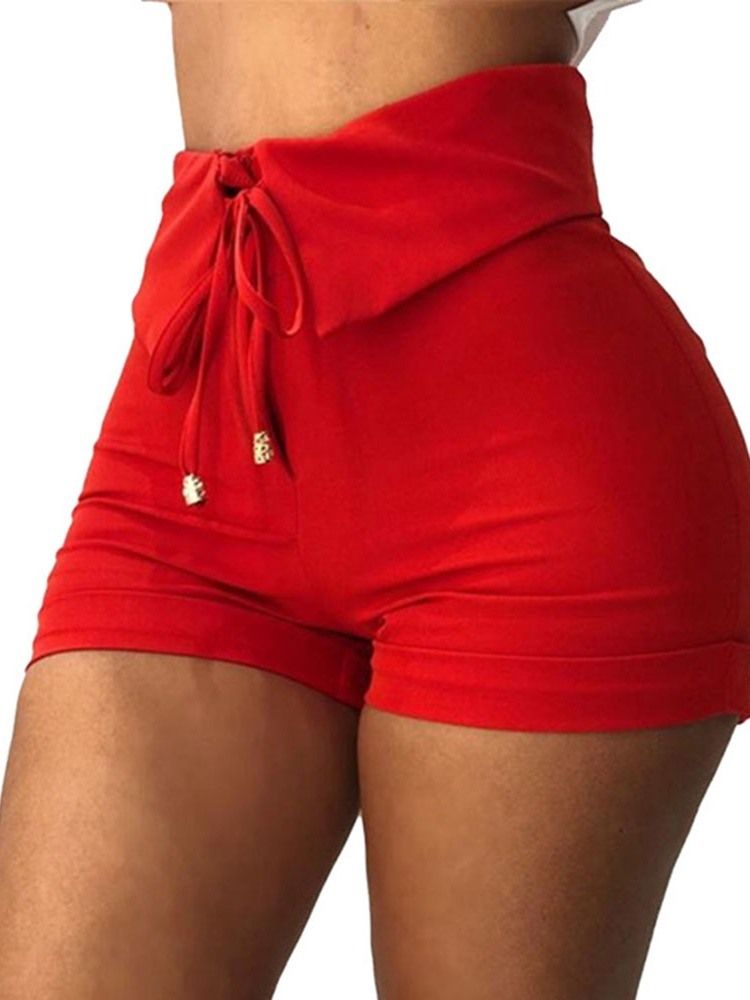 Schnür-shorts Zum Schnüren Für Damen