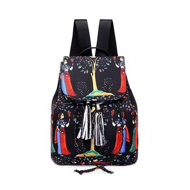 Cartoon Rucksack Mit Quasten