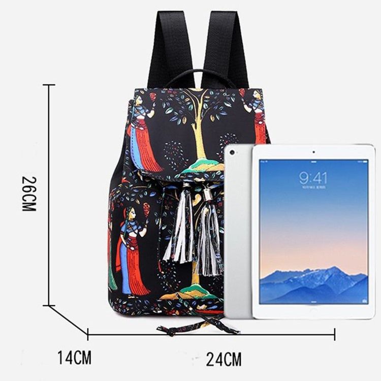 Cartoon Rucksack Mit Quasten