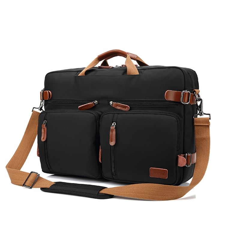 Einfache Nylon-rucksack-laptop-taschen