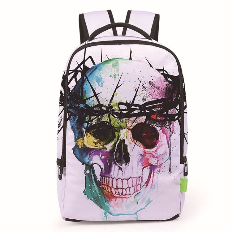 Fantastischer Rucksack Mit 3d-druckmuster