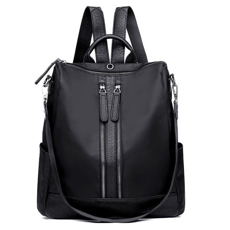 Nylon-rucksack Mit Glattem Faden